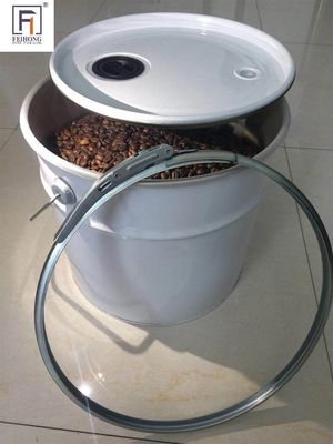 0.32-0.42mm อาหารปลอดภัยถังโลหะ 5 แกลลอน 20L สําหรับเก็บเมล็ดกาแฟ
