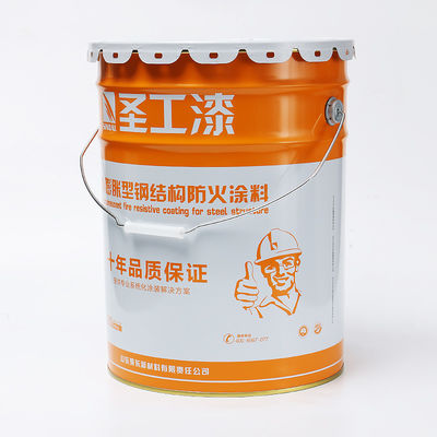 สแตนเลส 5 แกลลอนถังโลหะสําหรับการจัดเก็บของเพลิง retardant เคมีเคลือบ