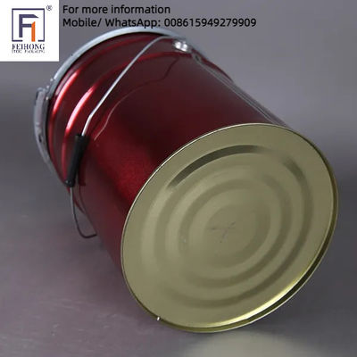 5 แกลลอน เปิดหัวถังเหล็กกับ Epoxy Phenolic ผนัง