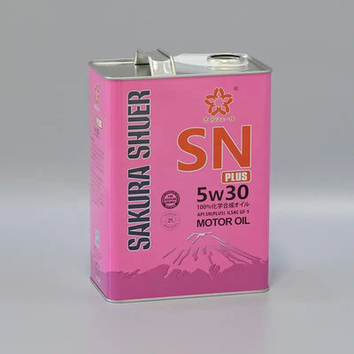สี่เหลี่ยม 4L สไตล์ F เครื่องยนต์น้ํามันหมึก กระป๋องยาว