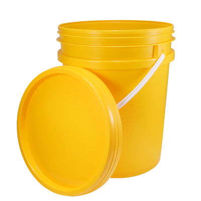 PE 18L กระปุกสีพลาสติก Latex พร้อมฝาพลาสติกจับ