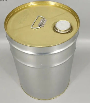 หัวแน่น 5 แกลลอน ถังโลหะทอง phenolic ปกแต่งด้วย spout